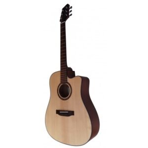 Egmond AV-50CE Electro-acoustic Guitar with Fishman EQ Solid Top