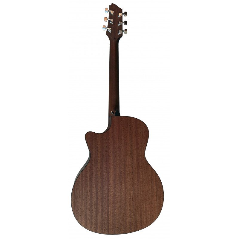 Egmond Guitarra Electroacústica AV-51CE con EQ Fishman Tapa Maciza - Imagen 6