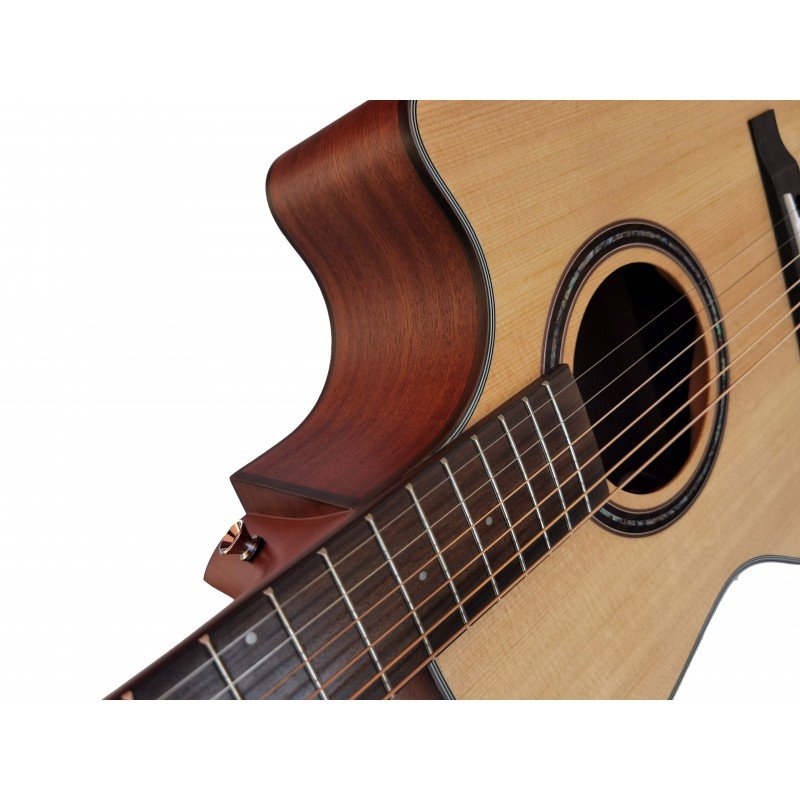 Egmond Guitarra Electroacústica AV-51CE con EQ Fishman Tapa Maciza - Imagen 5