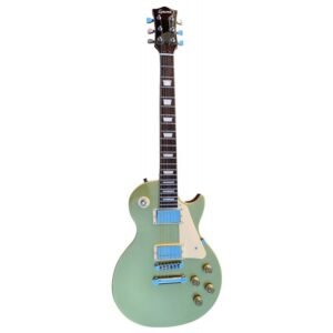 C350.606GD Egmond Les Paul Style Electric Guitar Gold Top Round Top with Glued Neck