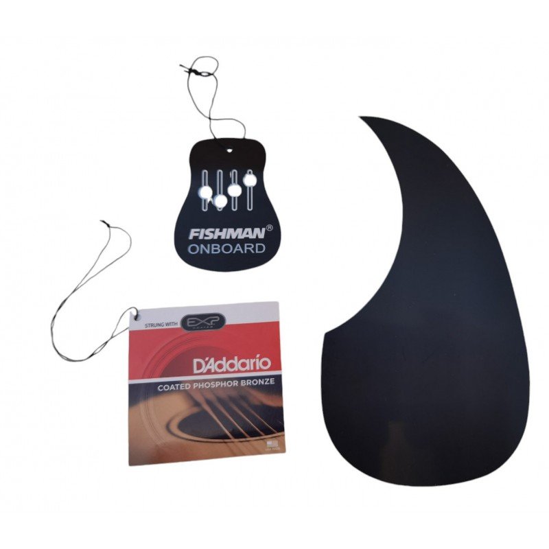 Egmond Guitarra Acústica EG-105EQ Toda Maciza - Imagen 7