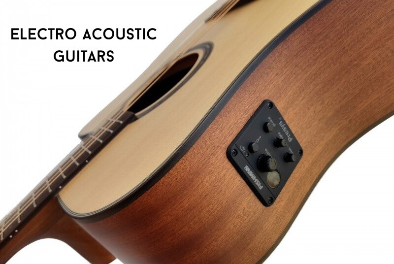 electro acoustic guitars