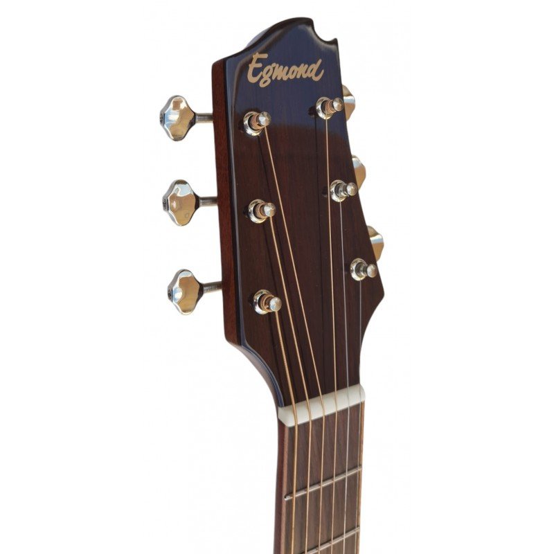 Egmond Acoustic Guitar EG-105 All Solid Mahogany and Gloss Finish - Image 3