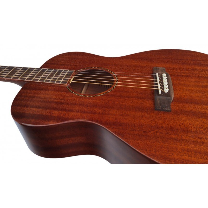 Egmond Acoustic Guitar EG-105 All Solid Mahogany and Gloss Finish - Image 4