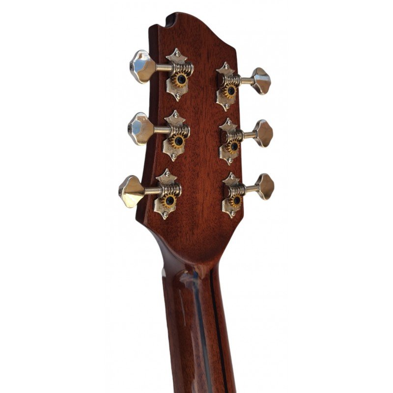 Egmond Acoustic Guitar EG-105 All Solid Mahogany and Gloss Finish - Image 7